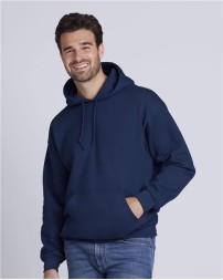 Gildan 12500 Unisex DryBlend® Hooded Sweatshirt – 9 oz. 50/50 Cotton/Polyester | DryBlend® Moisture-Wicking | Air-Jet Spun Yarn | Double-Lined Hood | Front Pouch Pocket