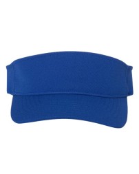 Flexfit 8110 110® Visor Hat – 97/3 Polyester/PU Spandex Mini-Piqué | Moisture-Management | Permacurv® Visor | Cool & Dry Technology | Flexfit® Tech + D-Ring Hook-and-Loop Closure