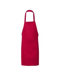 Q-Tees Q2010 Butcher Apron – 7.5 oz. 55/45 Cotton/Polyester Bib Apron with Wrap-Around Ties | One Size