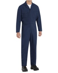 Red Kap CP30 Men's Long Sleeve Speedsuit – 5 oz. 65/35 Poly/Cotton Poplin, Touchtex Technology | S–3XL