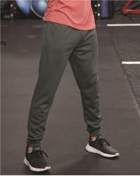 Badger 1475 Men's Performance Fleece Joggers – 7 oz. 100% Polyester Moisture-Management Tapered Performance Jogger | XS–4XL