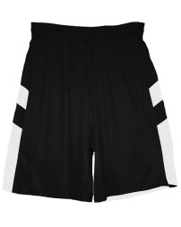 Alleson Athletic 2266 Youth B-Pivot Reversible Basketball Shorts – Double-Ply Mock Mesh Cationic Polyester | Youth XS–XL