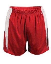Alleson Athletic 2273 Youth Stride Shorts – 100% Polyester Antimicrobial Contrast Insert Inner Brief Track Shorts | Youth XS–XL