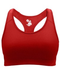 Badger 4636 Women's B-Sport Bra Top – 90/10 Poly/Spandex No-Padding Athletic Bra Top | XS–2XL