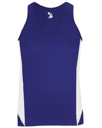 Alleson Athletic 8967 Women's Stride Singlet – 100% Polyester Performance Running Tank | XS–2XL