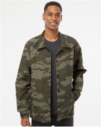 Independent Trading Co. EXP99CNB Men's Water-Resistant Windbreaker Coach's Jacket –  Men's Snap-front coach's jacket (no hood) | XS–3XL