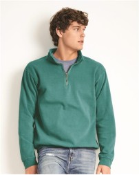 Comfort Colors 1580 Garment-Dyed Quarter-Zip Sweatshirt – Unisex 9.5 oz. Cotton Fleece | S–3XL