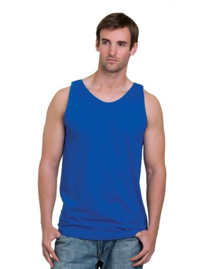 Bayside 6500 Men's USA-Made Tank Top – 6.1 oz. 100% Cotton Heavyweight Men's Tank | S–3XL