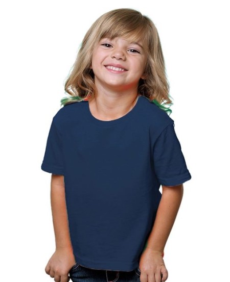 Bayside 4125 Toddler USA-Made T-Shirt – 6.1 oz. 100% Cotton Heavyweight Toddler Tee | Toddler Sizing