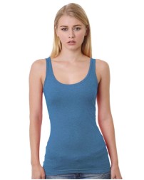 Bayside 3410 Women's USA-Made Tank Top – 4.2 oz. Combed Ring-Spun Cotton Junior-Fit Tank | XS–2XL
