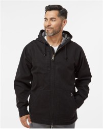 DRI DUCK 5090T Men’s Tall Laredo Boulder Cloth™ Canvas Jacket – 12 oz. Quarry-Washed Canvas | Thermal Lining | Three-Piece Hood | Tall