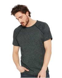 Next Level 2050 Men's Mock Twist Raglan T-Shirt – Men's 5.1 oz./yd², 60/40 combed ring-spun cott | S–3XL