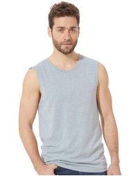 Next Level 6333 Men's Lightweight Cotton/Poly Muscle Tank – 4 oz. 60/40 Cotton/Poly Men's Sleeveless Tank Top | XS–2XL