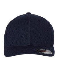 Flexfit 6577CD Cool & Dry Piqué Mesh Cap – 99/1 Polyester/Spandex | Moisture-Wicking | Structured Six-Panel Mid-Profile | Permacurv® Silver Undervisor | Sewn Eyelets | Fitted