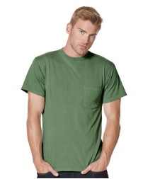 Next Level 7415 Unisex Inspired Dye Pocket T-Shirt – 5.1 oz. Combed Ring-Spun Cotton Pigment-Look Pocket Tee | XS–S