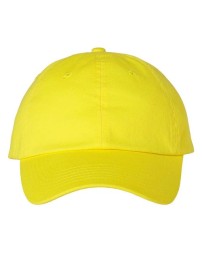 Valucap VC300A Bio-Washed Classic Dad Hat – 100% Cotton Bio-Washed Chino Twill | Antique Brass Buckle