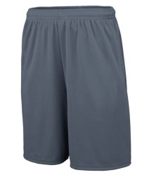 Augusta Sportswear 1428 Men's Training Shorts with Pockets – 3.4 oz. 100% Polyester Wicking Knit, 9