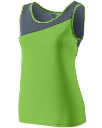 Augusta Sportswear 354 Women's Accelerate Polyester Jersey – 100% Polyester Wicking Asymmetrical Yoke Jersey | XS–2XL