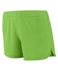 Augusta Sportswear 357 Women's Accelerate Shorts – 100% Polyester Wicking 4-Inch Inseam Athletic Shorts with Inner Brief | XS–2XL