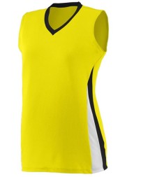 Augusta Sportswear 1355 Women's Tornado Jersey – 92/8 Polyester/Spandex Pinhole Mesh | XS–2XL