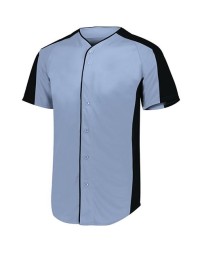 Augusta Sportswear 1656 Youth Full Button Baseball Jersey – Propelit Micromesh Polyester Wicking Youth Jersey | S–XL