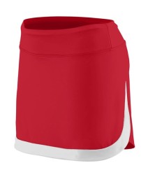 Augusta Sportswear 2410 Women's Action Color Block Skort – 90/10 Poly/Spandex Moisture-Wicking Tennis Softball Skort | S–2XL