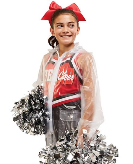 Augusta Sportswear 3161 Youth Clear Rain Jacket – 100% PVC Rain-Proof with Mesh-Vented Back | Youth Sizes