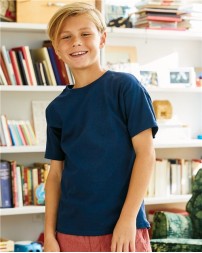 Hanes 5480 Youth Essential-T T-Shirt – 5 oz. US Grown Cotton Youth Tee | XS–XL