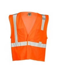 Kishigo 1083-1084 Unisex 4 Pocket Hook-and-Loop Mesh Work Vest – Unisex safety vest | S–5XL | ANSI/ISEA 107-2015/2020 Type R Class 2