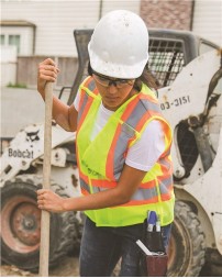 Kishigo 1174-1176 Unisex Contrasting Mesh Breakaway Work Vest – Unisex safety vest (Breakaway Work) | S–5XL | ANSI/ISEA 107-2015/2020 Type R Class 2