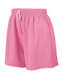 Augusta Sportswear 960 Women's Wicking Mesh Shorts – 100% Polyester Moisture-Wicking Athletic Short | S–2XL