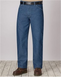 Bulwark PEJ4 Men's FR Classic Fit Pre-Washed Denim Jeans – EXCEL FR 14.75 oz. 100% Cotton | ATPV 21 cal/cm² CAT 2