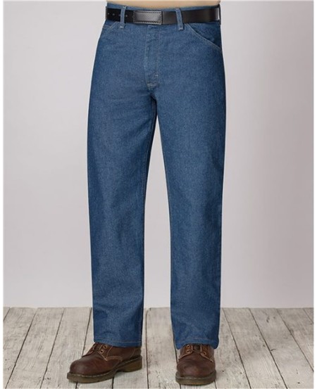 Bulwark PEJ4 Men's FR Classic Fit Pre-Washed Denim Jeans – EXCEL FR 14.75 oz. 100% Cotton | ATPV 21 cal/cm² CAT 2