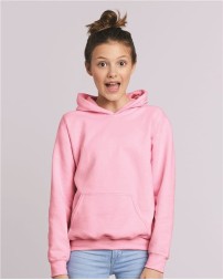 Gildan 18500B Youth Heavy Blend™ Hooded Sweatshirt – 8 oz. 50/50 Cotton/Polyester | MVS Air Spinning | Double-Lined Hood | 1x1 Rib with Spandex | Youth XS–XL