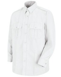 Red Kap SP36 Men's Long Sleeve Security Shirt – 4.25 oz. 65/35 Poplin, Sentinel® Upgraded, Epaulettes, Badge Tab