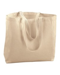 Augusta Sportswear 600 Jumbo Tote Bag – 11 oz. 100% Cotton Canvas, Reinforced Handles | One Size (20