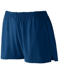 Augusta Sportswear 987 Women's Trim Fit Jersey Shorts – Heavyweight 50/50 Poly/Cotton 3