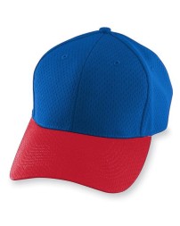 Augusta Sportswear 6235 Athletic Mesh Cap – 100% Poly Mesh with Tricot Backing, Low-Profile | One Size