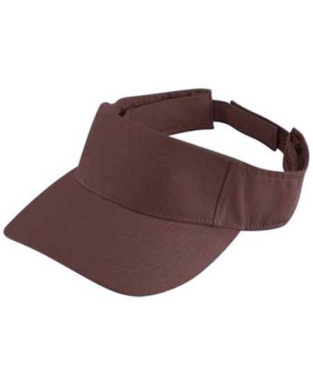 Augusta Sportswear 6226 Youth Sport Twill Visor Hat – 100% Pre-Washed Cotton Twill, Hook-and-Loop | One Size