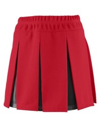 Augusta Sportswear 9115 Women's Liberty Cheer Skirt – 100% Polyester Double Knit Box Pleat Skirt