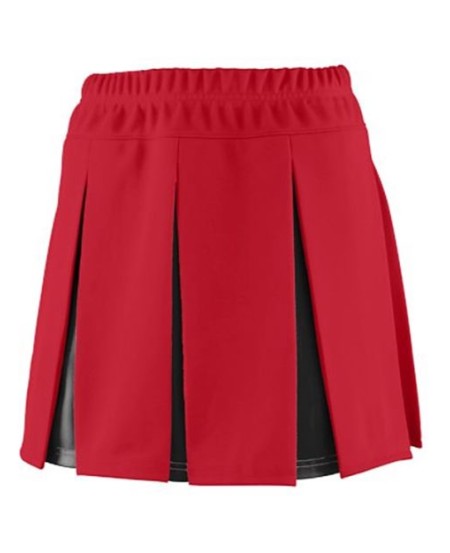 Augusta Sportswear 9115 Women's Liberty Cheer Skirt – 100% Polyester Double Knit Box Pleat Skirt