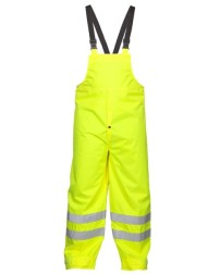 Kishigo 9665P Unisex Storm Stopper Rainwear Bib – Unisex Rainwear Bib | S/M–4/5XL (dual sizes) | ANSI/ISEA 107-2015/2020 Type R Class E