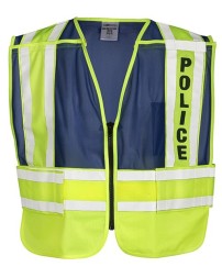 Kishigo 8051BZ Unisex Police Vest – Unisex Public Safety Vest (Police) | M/XL–2XL/4XL (dual sizes) | ANSI 107 Type P | Class 2 (200 PSV — law enforcement)