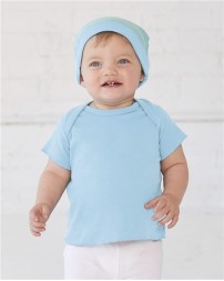 Rabbit Skins 3400 Infant Baby Rib T-Shirt – 5 oz. 100% CRSC Cotton 1x1 Baby Rib | NB–18M