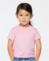 Rabbit Skins 3301T Toddler Cotton Jersey T-Shirt – 5.5 oz. 100% Cotton Jersey | 2T–4T