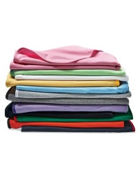 Rabbit Skins 1110 Premium Jersey Infant Blanket – 5.5 oz. CRSC Cotton Jersey with Double-Needle Ribbed Binding | One Size