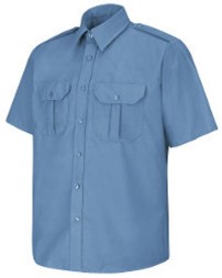 Red Kap SP66T Men's Tall Short Sleeve Security Shirt – 4.3 oz. 65/35 Poplin, Sentinel® Basic | Tall Sizes