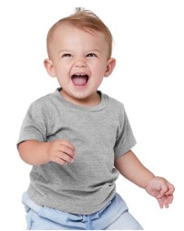 BELLA + CANVAS 3001B Infant Jersey Tee – 4.2 oz. Airlume Cotton Short-Sleeve Infant T-Shirt with Side Seams & Tear-Away Label