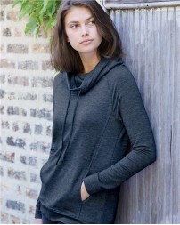 Weatherproof W18706 Women's HeatLast Fleece Faux Cashmere Funnel Neck Sweatshirt – Women's 6.7 oz. Polyester/Rayon/Spandex Faux Cashmere Sweatshirt | S–2XL