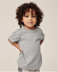 BELLA + CANVAS 3413T Toddler Triblend Tee – 3.8 oz. 50/25/25 Poly/Airlume Cotton/Rayon Triblend Short-Sleeve Toddler Tee | 2T–5T
